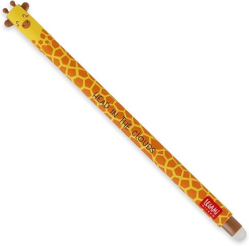 LEGAMI Erasable Gel Pen, Ball on the End for Removing Ink Without Consuming the Paper, Blue Heat-Sensitive Ink, Tip Diameter 0.7 mm, Shark Theme in Saudi Arabia