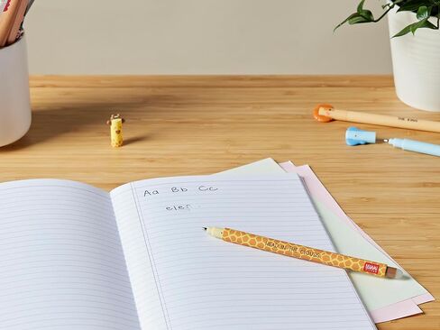 LEGAMI Erasable Gel Pen, Ball on the End for Removing Ink Without Consuming the Paper, Blue Heat-Sensitive Ink, Tip Diameter 0.7 mm, Shark Theme in Saudi Arabia