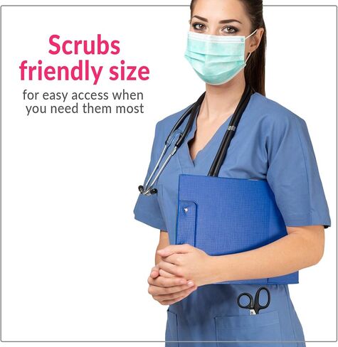 EZ Clean Trauma Shears - Stainless Steel Bandage Scissors for Surgical, EMT, EMS, Nursing, and Veterinary Use, First Aid Supplies, 7.5-inch, Black in Saudi Arabia