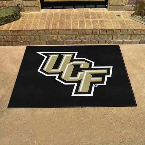 سجادة FANMATS NCAA University of Central Florida Knights المصنوعة من النايلون للوجه، 19 بوصة × 30 بوصة in Saudi Arabia