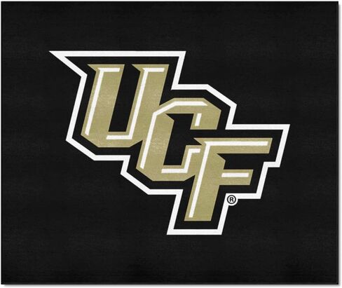 سجادة FANMATS NCAA University of Central Florida Knights المصنوعة من النايلون للوجه، 19 بوصة × 30 بوصة in Saudi Arabia