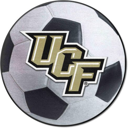 سجادة FANMATS NCAA University of Central Florida Knights المصنوعة من النايلون للوجه، 19 بوصة × 30 بوصة in Saudi Arabia