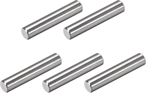 METALLIXITY Dowel Pin (8x35mm) 5Pcs, 304 Stainless Steel Shelf Support Pegs Pin Fastener Elements - for Metal Devices, Furniture Installation, Industrial, DIY in Saudi Arabia