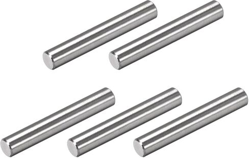 METALLIXITY Dowel Pin (8x35mm) 5Pcs, 304 Stainless Steel Shelf Support Pegs Pin Fastener Elements - for Metal Devices, Furniture Installation, Industrial, DIY in Saudi Arabia