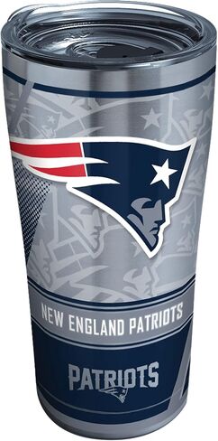 Tervis Triple Walled NFL New England Patriots Insulated Tumbler Cup Keeps Drinks Cold & Hot, 30oz - Stainless Steel, Edge in Saudi Arabia