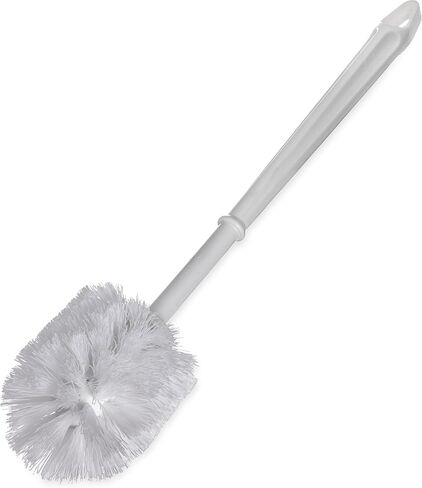 Sparta Flo-Pac Toilet Bowl Brush for Commercial Restrooms, Heavy Duty Toilet Brush with Plastic Handle for Bathrooms, 11 Inches, White in Saudi Arabia