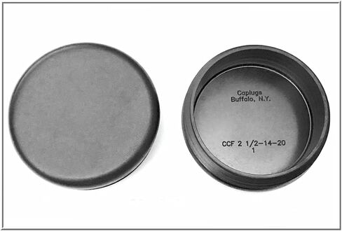 (Pack of 2) 2-1/2" CAPLUGS ( 14-20 Ga 2.34"-2.43" ID - 2.5 Inch OD) Round Black Plastic End Caps | Fitness Eqpt End Caps | Fencing Post Inserts | Furniture Legs Finishing Slides. by SBD in Saudi Arabia