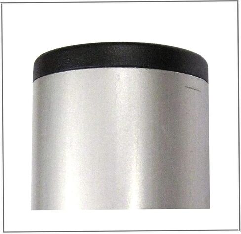 (Pack of 2) 2-1/2" CAPLUGS ( 14-20 Ga 2.34"-2.43" ID - 2.5 Inch OD) Round Black Plastic End Caps | Fitness Eqpt End Caps | Fencing Post Inserts | Furniture Legs Finishing Slides. by SBD in Saudi Arabia
