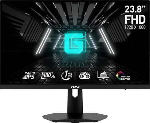 MSI FHD Rapid IPS Gaming Free Sync 1ms 1920 x 1080 180Hz Refresh Rate 25" Gaming Monitor (Optix G255PF E2) in Saudi Arabia
