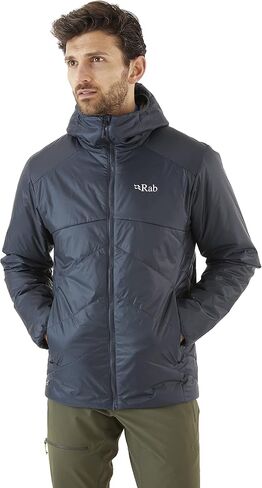Rab Men's Xenon 2.0 Synthetic Insulated Hooded Jacket for Hiking, Climbing, and Skiing in Saudi Arabia
