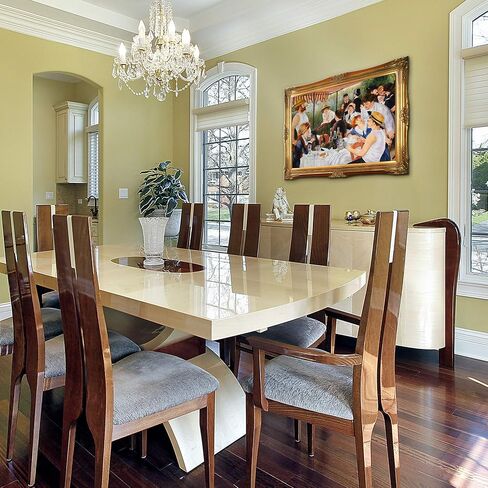overstockArt La Pastiche غداء حفلة القوارب من تصميم بيير أوغست رينوار مع لوحة فنية جدارية زيتية بإطار ذهبي فيكتوري، 81.28 سم × 71.12 سم in Saudi Arabia