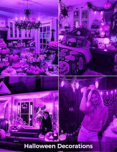 DORESshop LED Candle Purple Light Bulb - 4W (40Watt Equivalent) - E12 Base Purple LED Purple Bulb, Party Decoration, Porch, Home Lighting, Holiday Lighting, Chandelier Light Bulbs, Candelabra Bulbs in Saudi Arabia