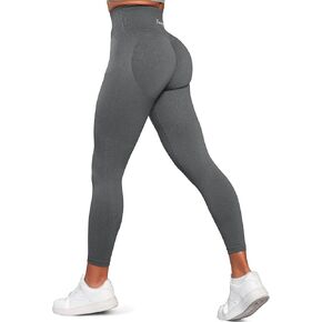 FRESOUGHT Scrunch Workout Leggings for Women,Seamless Butt Lifting Pants High Waisted Tummy Control Active Gym Yoga Tights