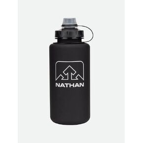 BigShot 1 Liter Hydration Bottle Black/Silver