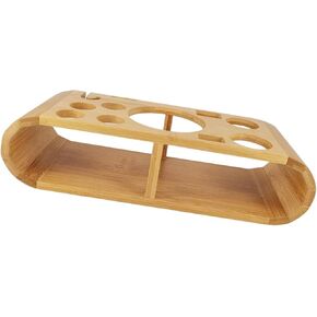 حامل أدوات النادل، حامل هزاز الكوكتيل، حامل تخزين من الخيزران، حامل أدوات النادل المحمول، رف هزاز الكوكتيل لهدية الانتقال إلى المنزل على الطاولة in Kuwait