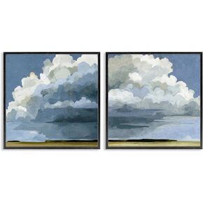 Stupell Industries Sublime Outdoor Weather Landscape Cloudy Sky Painting, Design by Emma Caroline