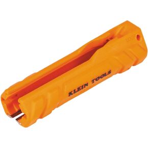 Klein Tools L1412 5-in-1 Cable Stripping Tool for 12-14 AWG, NM Cable Ripper (12/2 and 14/2 Romex), Magnetic with Wire Looping Hole
