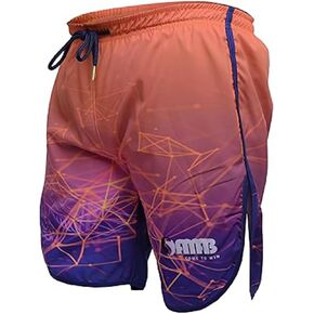 Mens Shorts for Gym Workout, Running Shorts, Athletic Shorts for Men with 2 Zipper Pockets Lightweight Quick Dry by 5AMAB