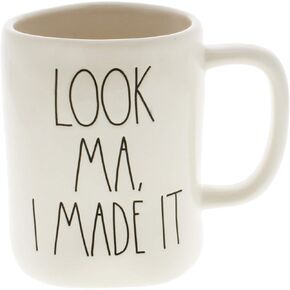 Rae Dunn by Magenta LOOK MA, I MADE IT Ceramic LL Coffee Mug