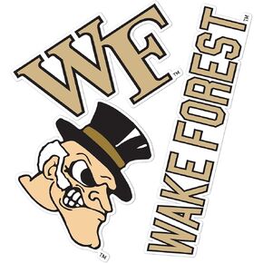 Desert Cactus Wake Forest University Stickers Demon Deacons Vinyl Decals Laptop Water Bottle Car Scrapbook T5 (Type 5-1)