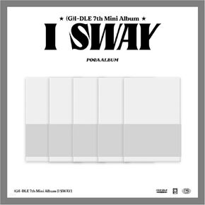 (G) I-DLE I SWAY 7th Mini Album POCA Version with Tracking Sealed (POCA Miyeon Version)