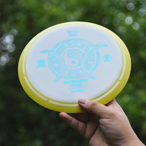 Yikun Professional Disc Golf Midrange |Tortoise Fruit Line Tomahawk |170-175g| Professional PDGA Approved Golf,Versatile Mid-Range Disc Golf Perfect for Outdoor Games and Competition[Bronzing Colors May Vary] in Saudi Arabia