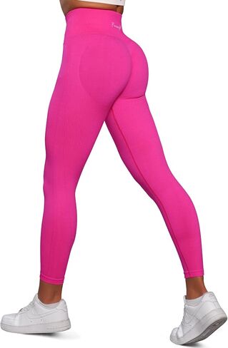 FRESOUGHT Scrunch Workout Leggings for Women,Seamless Butt Lifting Pants High Waisted Tummy Control Active Gym Yoga Tights in Saudi Arabia