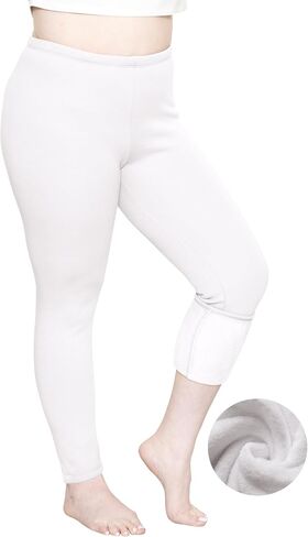 STRETCH IS COMFORT Women's and Plus Women's Plush Minky Fleece Leggings | S-5X in Saudi Arabia
