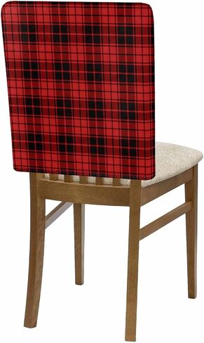 مجموعة أغطية كراسي سقوط التماثيل من 4 قطع لغرفة الطعام، غطاء خلفي للكرسي الريفي لعيد الشكر، أغطية كراسي مطبخ قابلة للإزالة من أوراق القيقب النباتية لعيد الشكر لديكور الحفلات والولائم in Kuwait