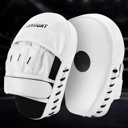 Punching Mitts for Men, Women, & Kids, Focus Mitts for Martial Arts & Boxing Training,Curved Punching Mitts for Boxing and MMA 2PCS (PU Leather) in Saudi Arabia