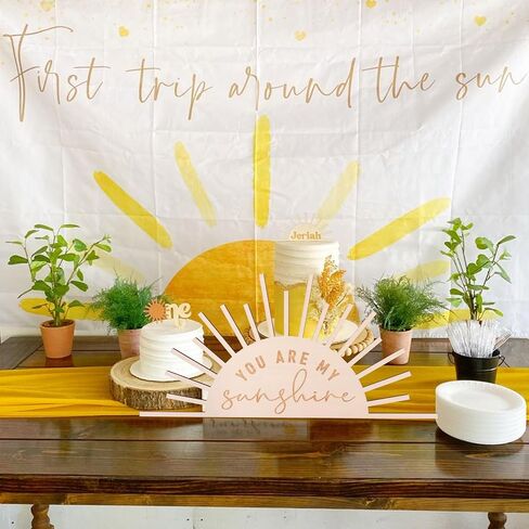 ديكور الحضانة تحت عنوان الشمس - علامة You Are My Sunshine، لوحة فنية جدارية على شكل نصف شمس، ديكورات منزلية خشبية بأشعة الشمس البوهيمية، You Are My Sunshine Christmas Photo Props in Kuwait