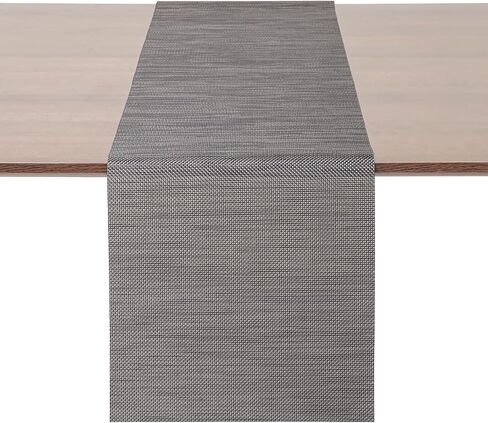 مفرش طاولة Myir JUN، مفرش طاولة من الفينيل داخلي بطول 55 بوصة، مفرش طاولة مقصوص بشكل تعسفي، غير قابل للانزلاق، مفرش طاولة داخلي للمنزل والحفلات (بني فاتح، 12 × 55 بوصة) in Kuwait