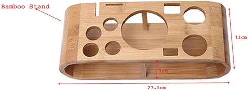 حامل أدوات النادل، حامل هزاز الكوكتيل، حامل تخزين من الخيزران، حامل أدوات النادل المحمول، رف هزاز الكوكتيل لهدية الانتقال إلى المنزل على الطاولة in Kuwait