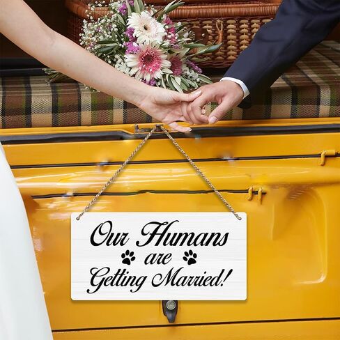 Just Married Sign Wall Hanging Just Married Decorations Wedding Accessories Stuff Wedding Decorations for Reception Engagement Wedding Party Wall Art Decor Wooden Sign Ring Bearer Sign in Saudi Arabia