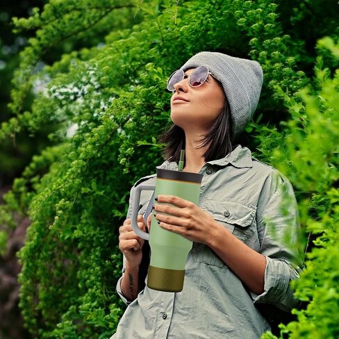 حذاء من السيليكون لكوب السفر المعزول بوزن 40 أونصة و24 أونصة، غطاء واقي مضاد للانزلاق لإكسسوارات أوالا، خالٍ من البيسفينول A، آمن للاستخدام في غسالة الأطباق in Kuwait