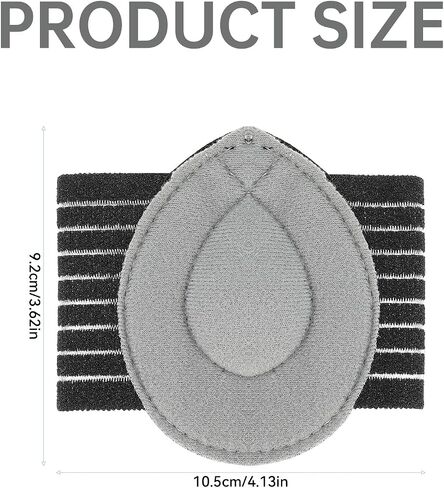 Arch Support for Plantar Fasciitis, 1Pair Adjustable Plantar Fasciitis Arch Support Inserts with Orthotic Brace Grey Compression Braces Sleeves for Foot Pain Sore Flat Feet High Arch in Saudi Arabia