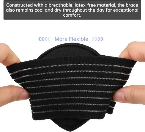 Arch Support for Plantar Fasciitis, 1Pair Adjustable Plantar Fasciitis Arch Support Inserts with Orthotic Brace Grey Compression Braces Sleeves for Foot Pain Sore Flat Feet High Arch in Saudi Arabia