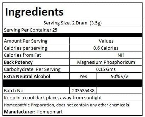 Magnesium Phosphoricum Homeopathy Pellets (Pills) in 200C Potency Pack of 3 in Saudi Arabia
