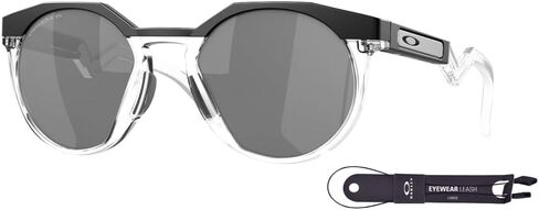 Oakley Hstn (a) 009242A 52MM Round Low Bridge Fit Sunglasses for Men for Women + BUNDLE Accessory Leash + Designer iWear Kit in Saudi Arabia
