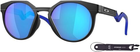 Oakley Hstn (a) 009242A 52MM Round Low Bridge Fit Sunglasses for Men for Women + BUNDLE Accessory Leash + Designer iWear Kit in Saudi Arabia