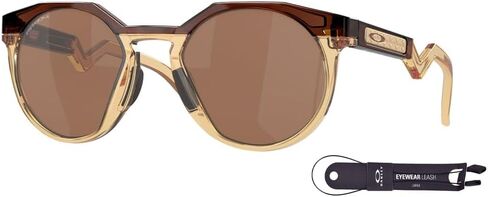 Oakley Hstn (a) 009242A 52MM Round Low Bridge Fit Sunglasses for Men for Women + BUNDLE Accessory Leash + Designer iWear Kit in Saudi Arabia