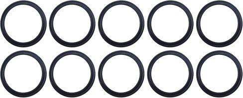 Sterling Seal XP75VIT112X10 112 75D Quad Ring, Viton/FKM, Black (Pack of 10) in Saudi Arabia