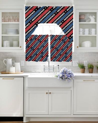 Lemon Watercolor Swag Valance Kitchen Curtains, Rod Pocket Valance Curtain Panels for Bedroom Living Room Bathroom Cafe Windows, Summer Fruit White Green 56''x36'' in Saudi Arabia