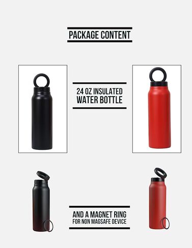 stainless steel water bottle (black), medium, JX-0008 in Saudi Arabia