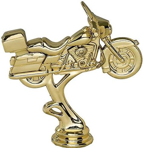 Crown Awards Motorcycle Trophy, 5.875" Motorcycle Road Trophy On White Luxury Trophy Base in Saudi Arabia