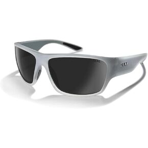 Zeal Optics - Decker - Fishing Sunglasses for Men and Women - Plant-Based Ellume Polarized Sunglasses with Proflex Rubber - Gunmetal Mirror/Polarized Dark Grey