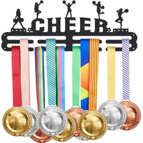 SUPERDANT Medal Hanger Display Medal Hooks Sports Medal Holder Wall Mount Hanger Wall Decor Iron Medal Rack for Gift