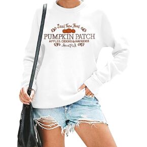 MAXIMGR Halloween Sweatshirt for Women Sanderson Sisters Sweatshirts Fall Hocus Pocus Sweatshirt Funny Graphic Pullover Tops