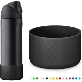 yoelike Silicone Boot for Owala Water Bottle 24 oz 32 oz 40 oz, Anti-Slip Protective Sleeve for FreeSip/Twist/Flip, Bottom Bumper Cover for Watter Bottle Accessories