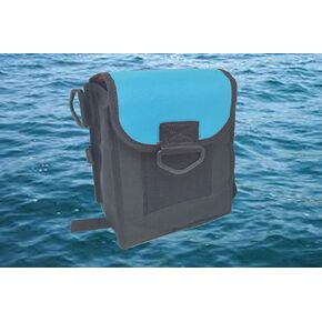 AKM-Scuba Diving Cargo Carying Leg, Strap On Pocket Large Blue…